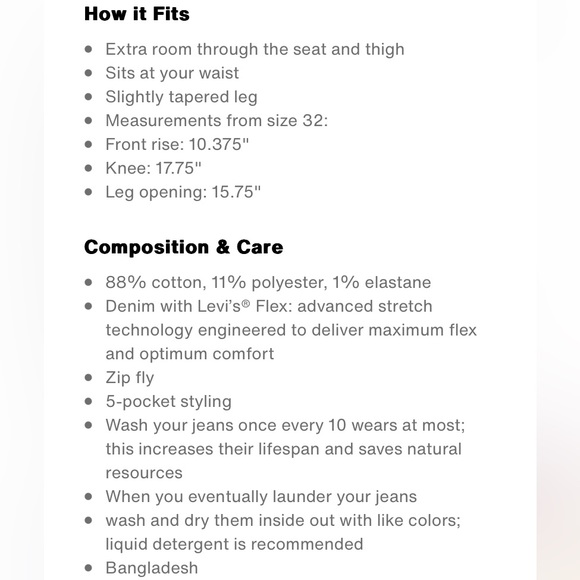 🎉3XHP🎉 NWT Levi’s 541 Athletic Taper Flex Men’s Jeans - Picture 5 of 6